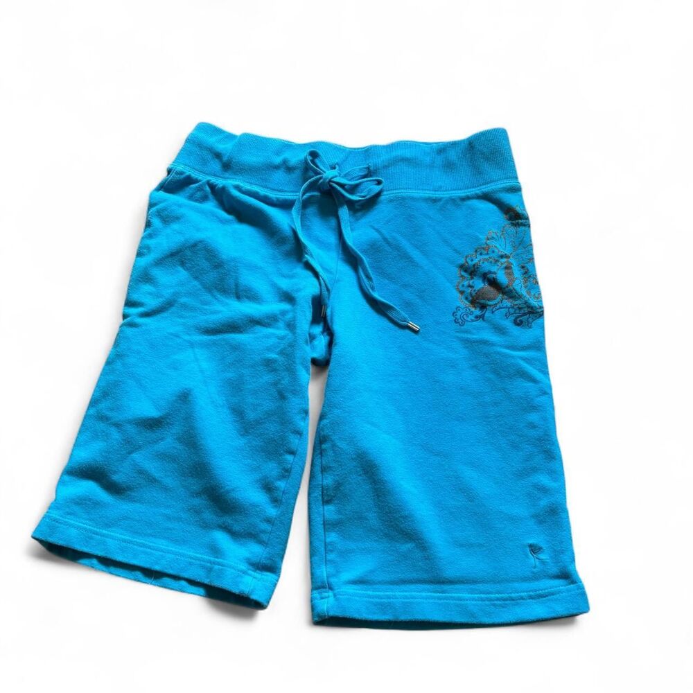 Danskin Women's Blue and Gold Shorts
